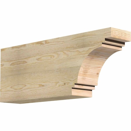 Ekena Millwork Pescadero Rough Sawn Rafter Tail, Douglas Fir, 6"W x 12"H x 32"L RFT06X12X32PEC00RDF